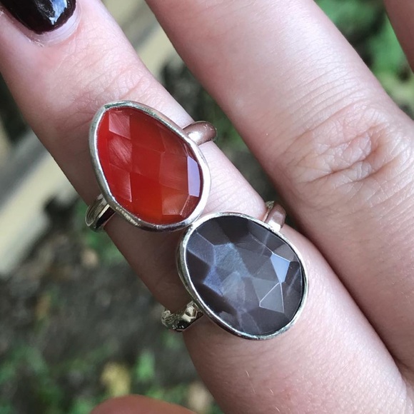 Chocolate Moonstone & Sterling Silver ring - Picture 1 of 11